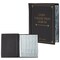 Coin Collection Album, Holds Up To 250 Coins (8.5 x 6.7 In, Black)